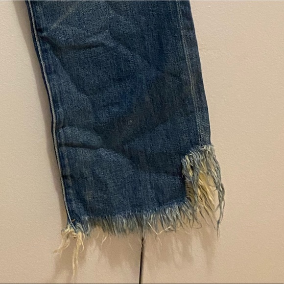 Madewell (Rivet&Thread) boyfriend frayed jeans, 25 - Picture 2 of 2